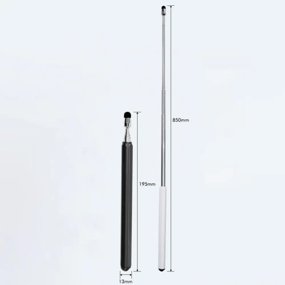 Silicone Hand Pointer Stick Retractable Lightweight Teaching Hand Pointer Flexibility Flocking Hand Pointer Guides