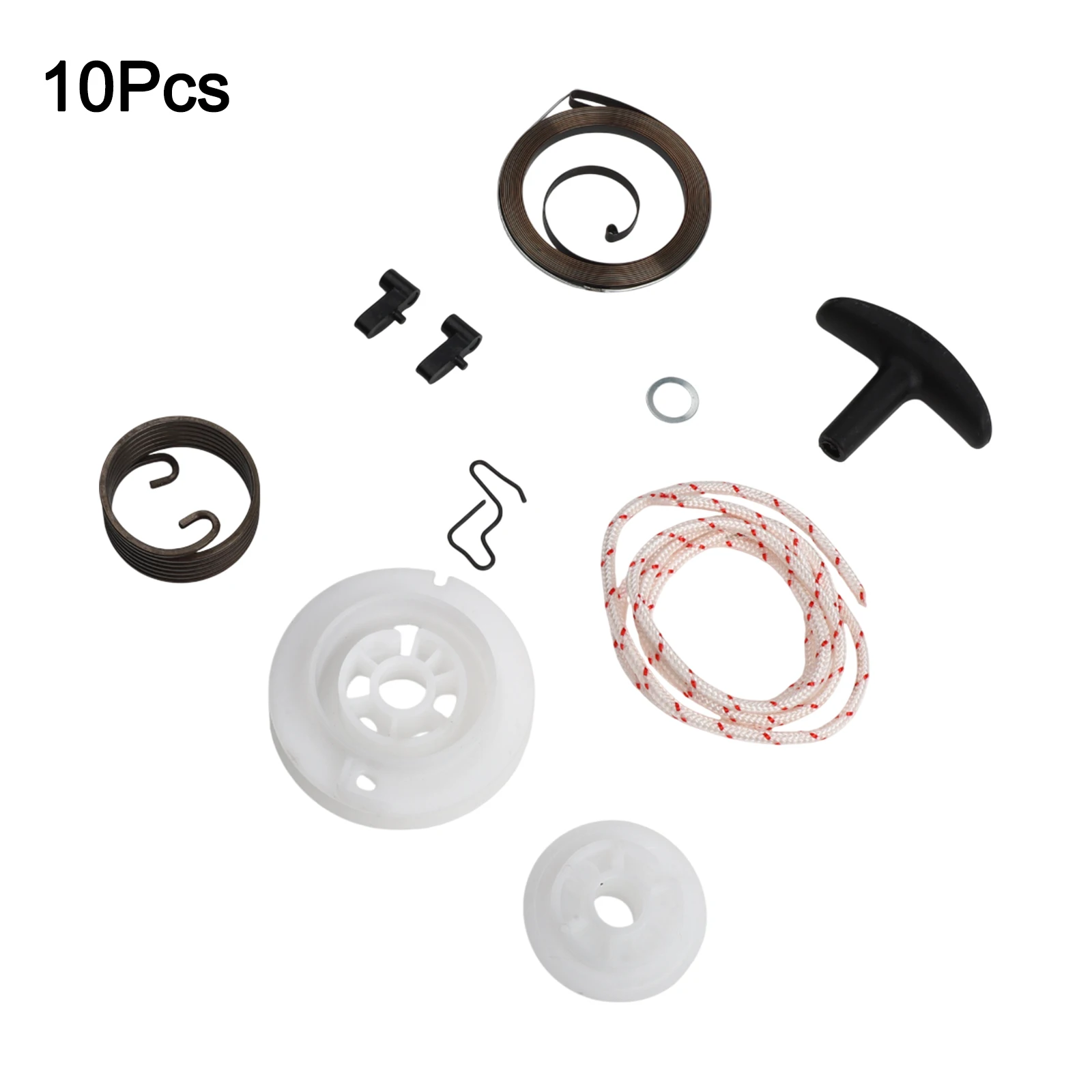 Set Komponen Perbaikan Starter Recoil Fungsional untuk Kompatibilitas Model Peniup Daun Termasuk Pilihan Populer Seperti BG86C