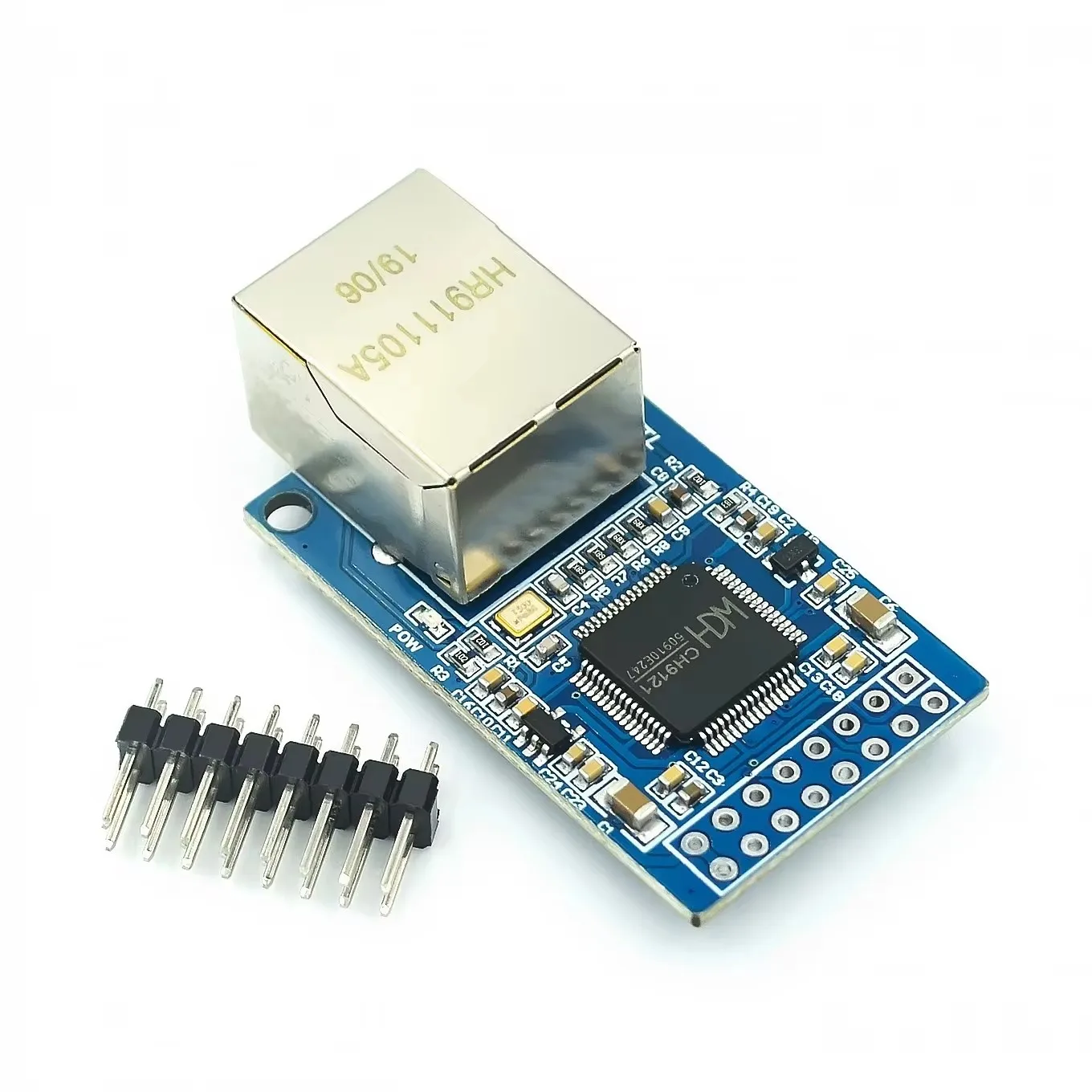 CH9121 serial port to Ethernet network module, serial port server/microcontroller STM32 networking