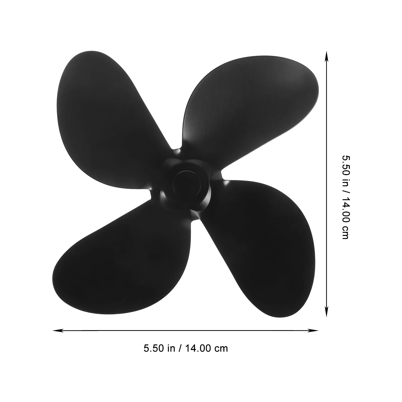 

Aluminum Alloy Fan Blades 180MM Diameter Fireplace Accessories Metal Parts USB Ceiling Fan Stove Burner Blade