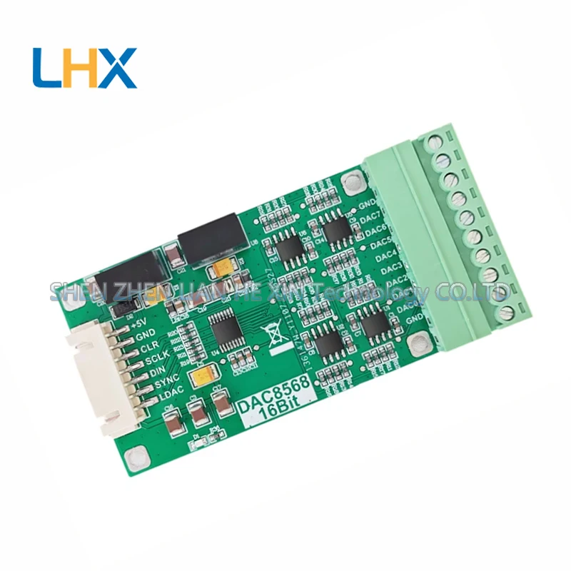 DAC8568 8-channel 16-bit digital-to-analog converter module new in stock