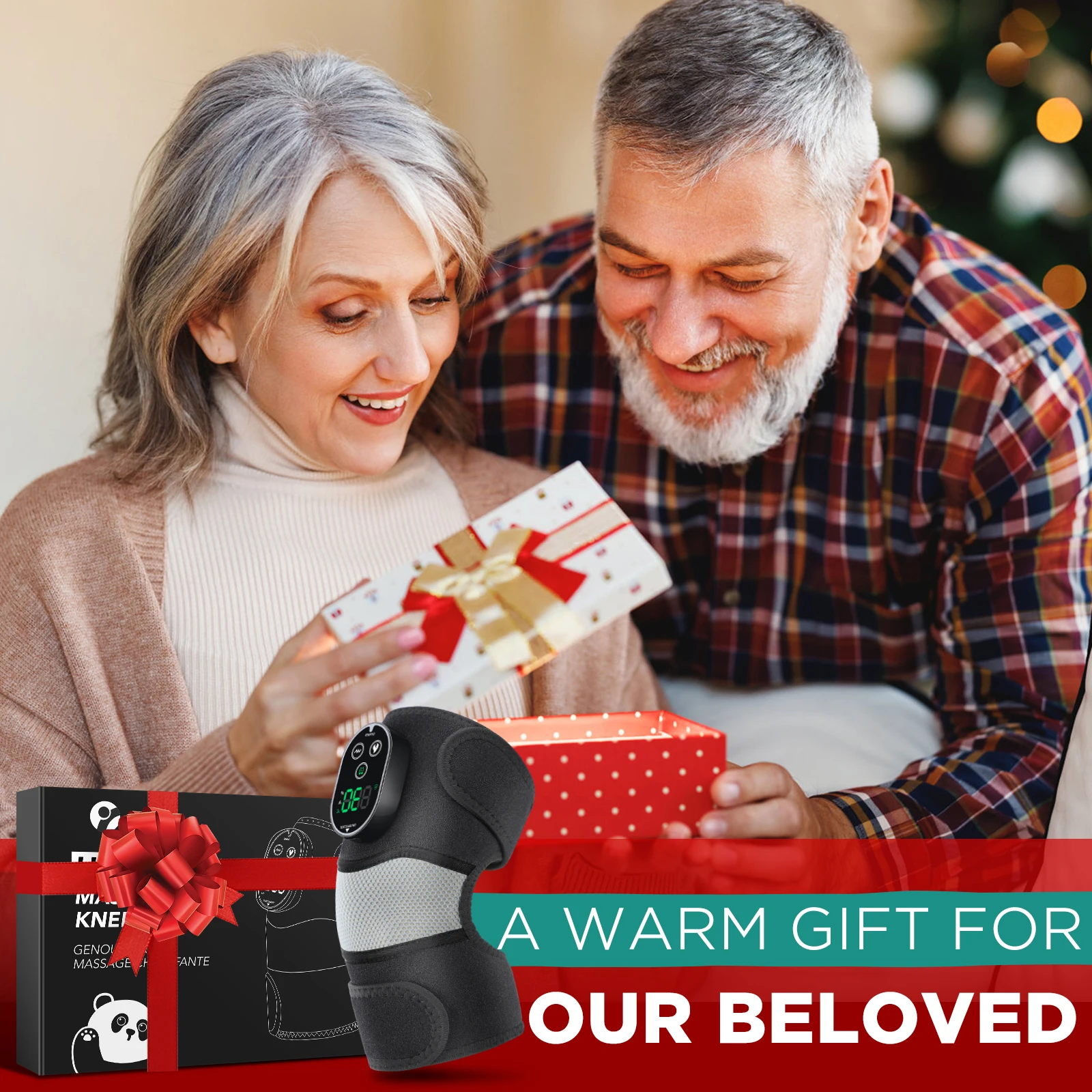 

3 в 1, беспроводной массажер для колена, подогрев, вибрация, плечевой сустав, массажер для локтей, бандаж, терморасслабляющие подушечки для мышц, пояс