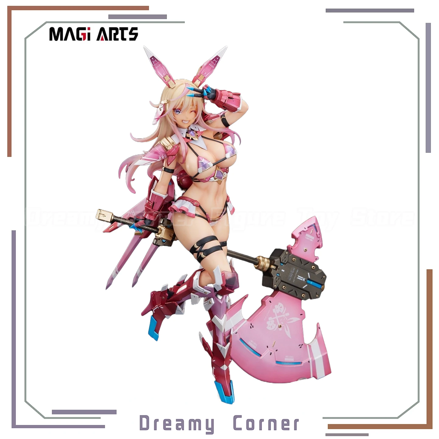 

【В наличии】Оригинальный костюм MAGI ARTS BUNNY PLANNING YAMOMO MAMI 1/6, коллекция украшений для фигурок, игрушки