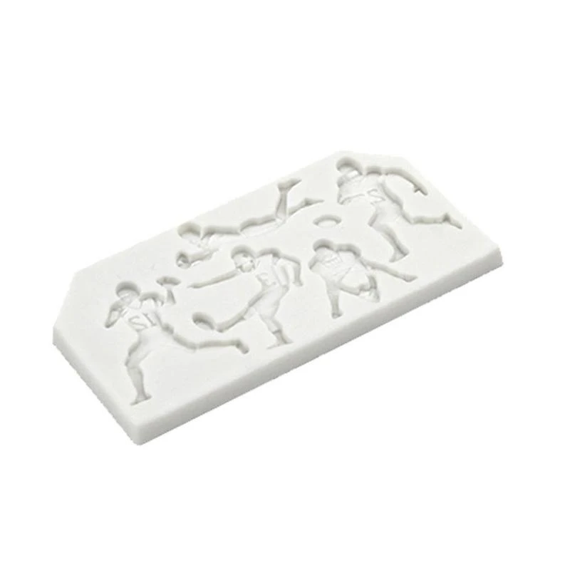 

Soap Making Supplies Cake Decorating Tool Silicone Mold Athlete Series Household Soap Molds Cake Crafts Gift