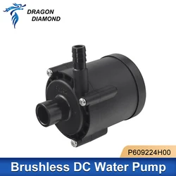 Water Pump P609224H00 Voltage 24VDC 48W Flow 20L/min Lift 11m Brushless Motor for CW5000 Laser Water Chiller