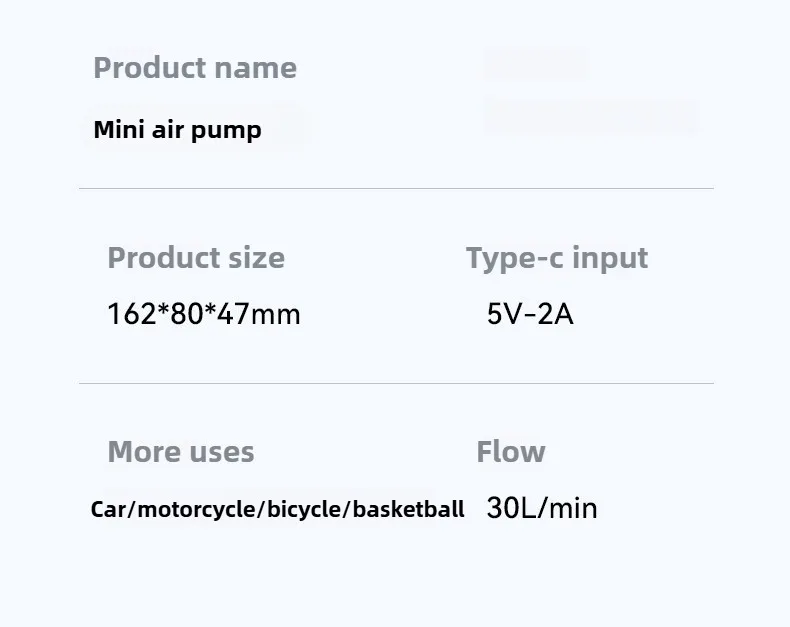 Neue Auto aufblasbare Pumpe USB-Aufladung drahtlose Handheld elektrische 120w digitale Auto Luft kompressor Pumpe für Motorräder Autos LKW – Detail 12