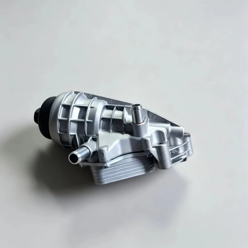 OEM 2701800500 Aluminum Engine Oil Filter Housing Assembly 2701800810 for Mercedes Benz W176 CLA250 Auto Spare Parts Oil Cooler