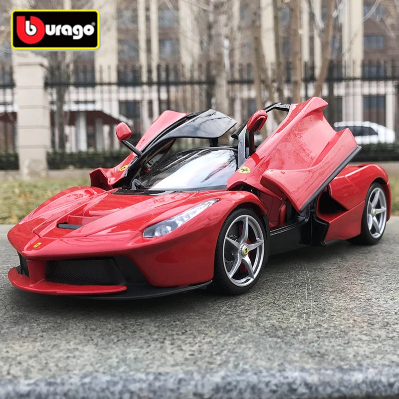 

Bburago 1:24 Ferrari LaFerrari Alloy Sports Car Model Diecasts Metal Toy Racing Model High Simulation Collection Childrens Gifts