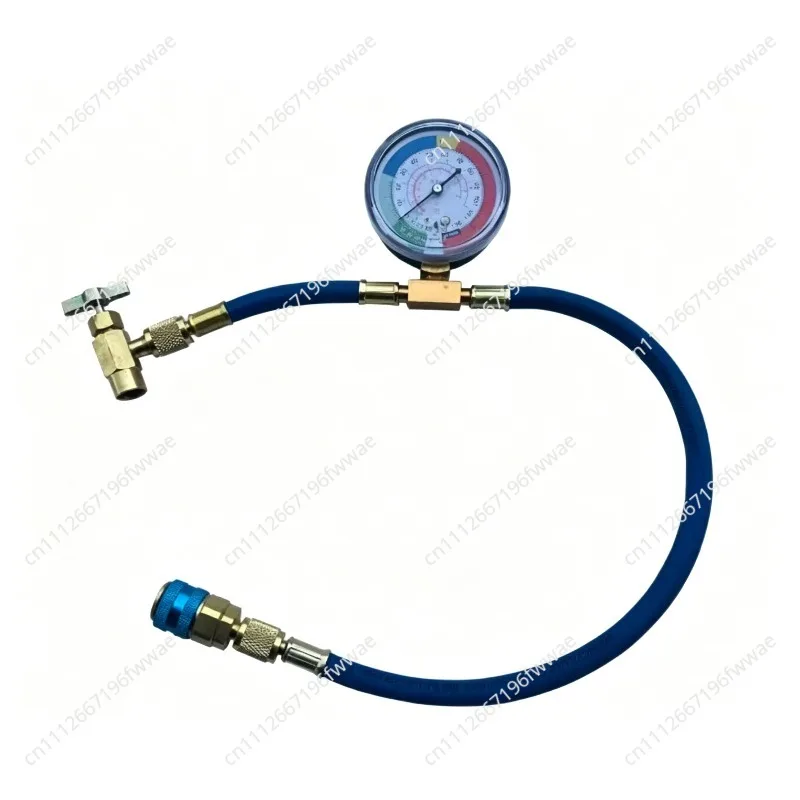 R134A Automotive Air Conditioner Refrigerant, Refrigerant Snow, Liquid and Fluoride Filling Tool DIY Supplementary Fluoride Tube