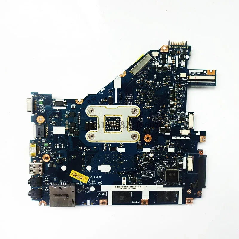 LA-6552P PEW96 yang digunakan cocok untuk Acer 5552 5552G NV50A Motherboard Laptop MBR4602001 E442 E642 papan utama