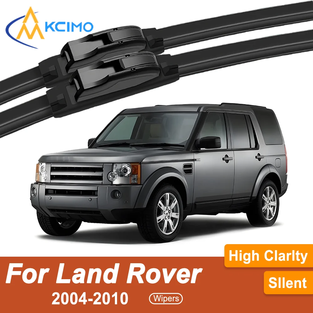 

Premium Rubber Durable Silent Windshield Wiper Blades 2pcs for Land Rover Discovery 3 L319 2004-2010 Front Wiper Blades Set
