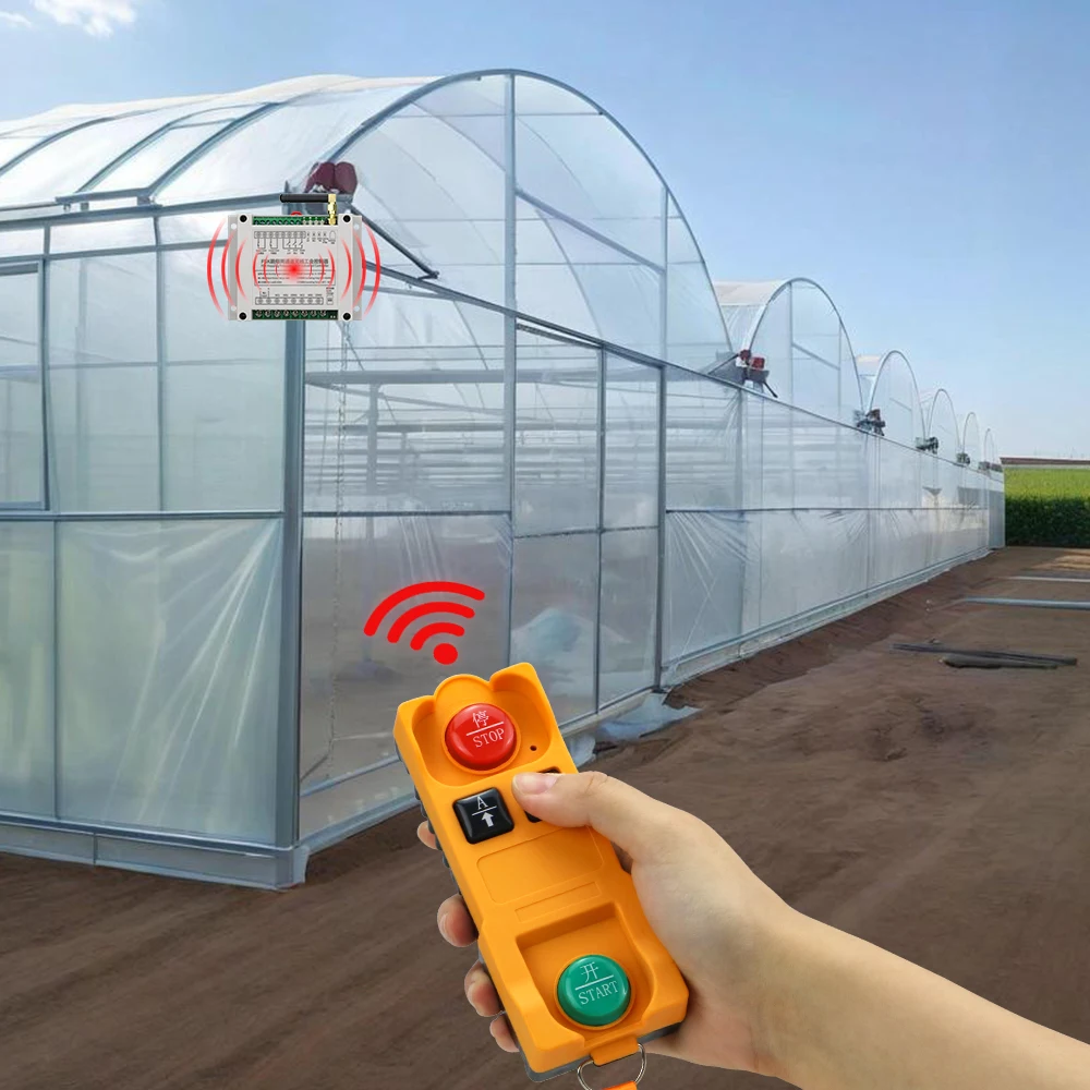 DC12V  24V   48V   relay RF Wireless Remote Control   Transmitter Fsk frequency hopping anti-interference   garage door  motor
