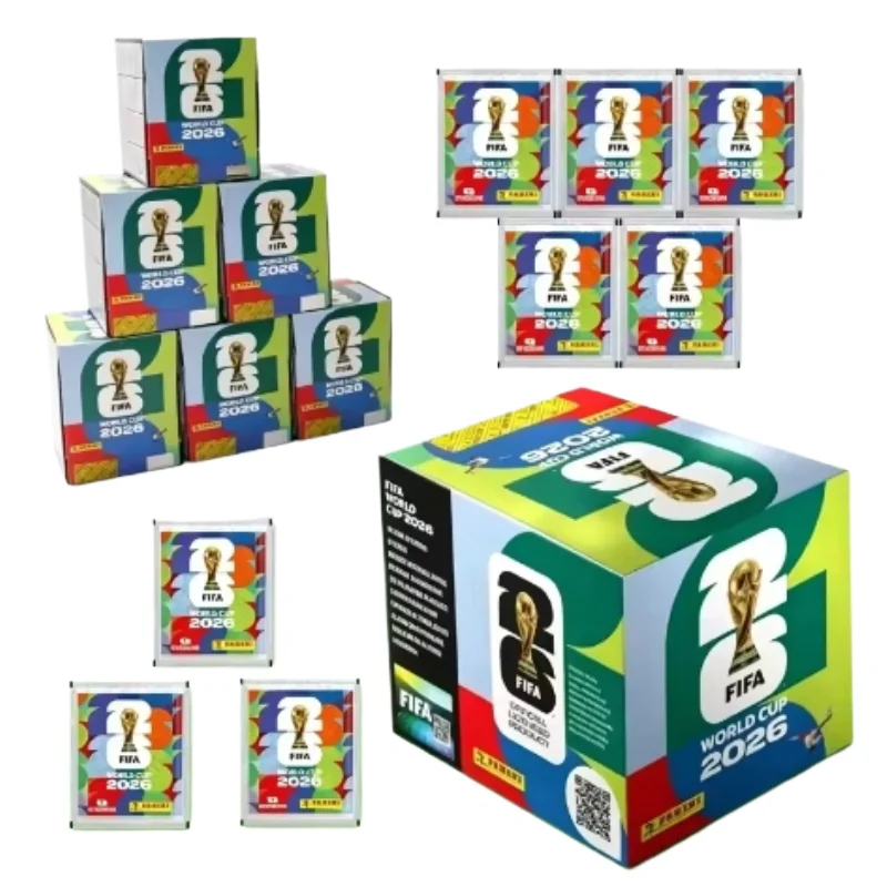 In， Stock Panini 2026 FIFA World Cup Sticker Pack Panini Soccer Card Panini Cards Soccer Memorabilia Collection Football Cards