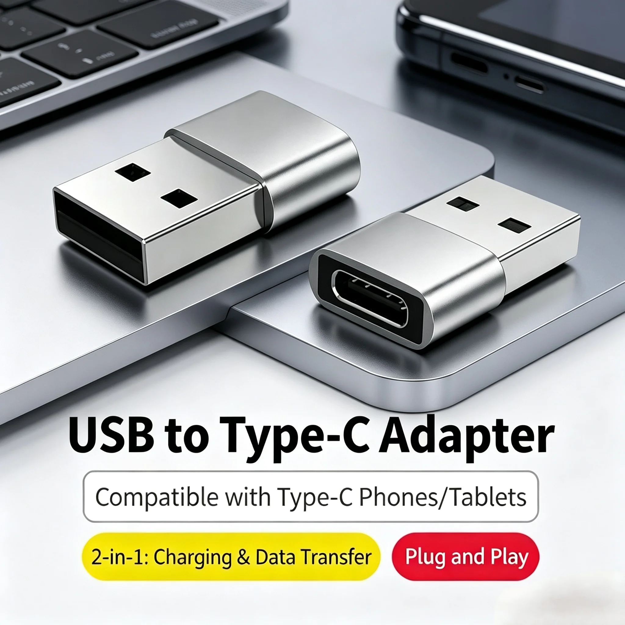 USB to Type C Adapter OTG Type C Female to USB Male Converter for Laptop Xiaomi Samsung USBC USB Type C Adapter