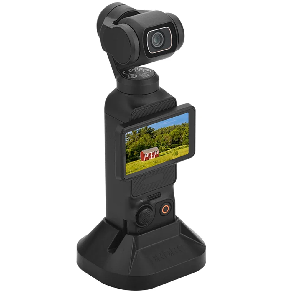 Desktop Stand Holder For DJI Osmo Pocket 3 Camera Fixed Anti-slip Base Silicone Handheld Gimbal Camera Expansion Support Bracket