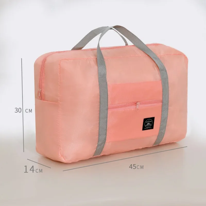 Organizador de bagagem de viagem dobrável sacos de armazenamento à prova dwaterproof água malas bolsa portátil grande capacidade saco de embalagem para mulher