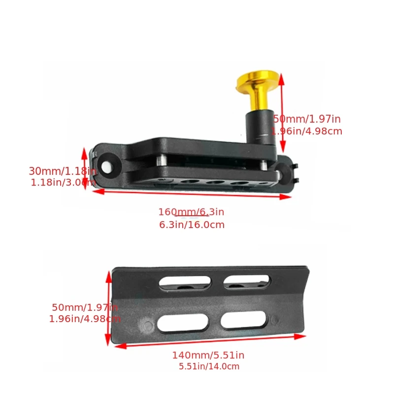 Suitable for UTV ATV vehicle mounted fire extinguisher bracket Wrangler JK TJ CJ JL Polaris RZR Ranger car fire extinguisher bracket view 3
