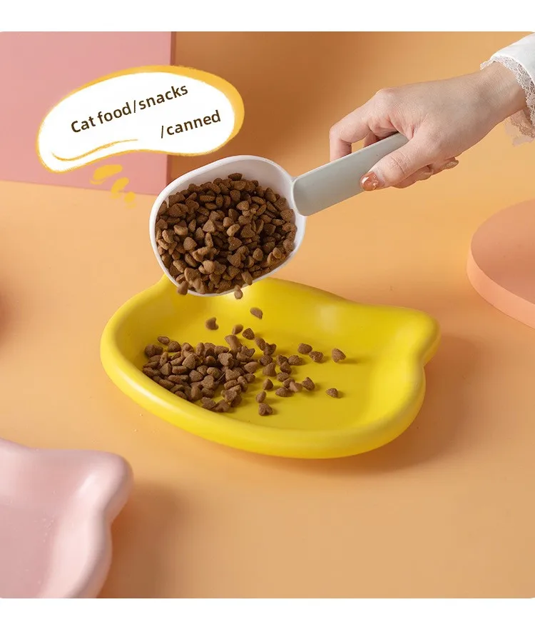 4-Farbige Haustiernapf-Set: Futternapf, Snack- und Gefrierfutterteller für Zwergkatzen – Premium Anti-Schwarz-Nasen-Teller für den Heimgebrauch – Detail 10