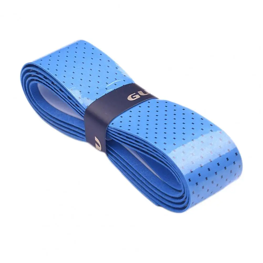 Racquet Grip Tape Self-Adhesive Super Absorbent Quick-Dry Tennis Racket Grip Tape Over Grip Sweatband Badminton Accessories