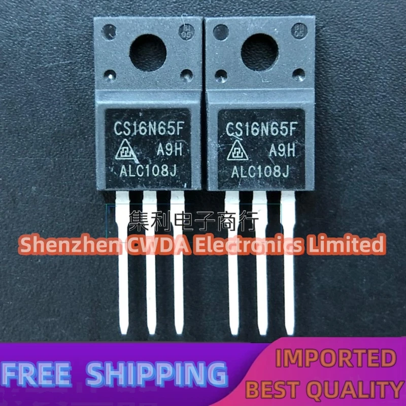 10 قطعة-20 قطعة CS16N65F TO-220F 650V 16A MOS في المخزون