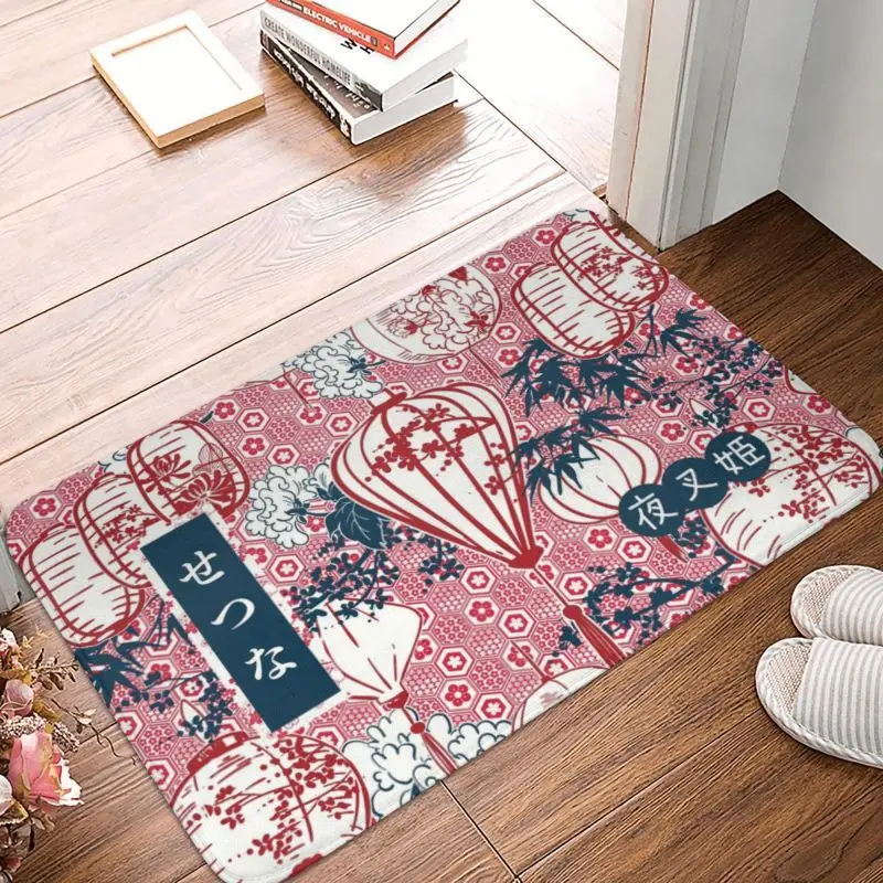 Inuyasha Setsuna Of The West Yashahime Floor Door Kitchen Bathroom Mat Anti-SlipDoormat Toilet Entrance Rug Carpet Footpad