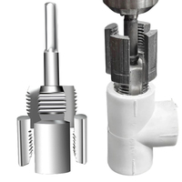 DN15 DN20 Pipe Threading Tool Hex Shank Die Internal External Threads 1/2&3/4 Water Pipes PPR PVC MPP Detachable