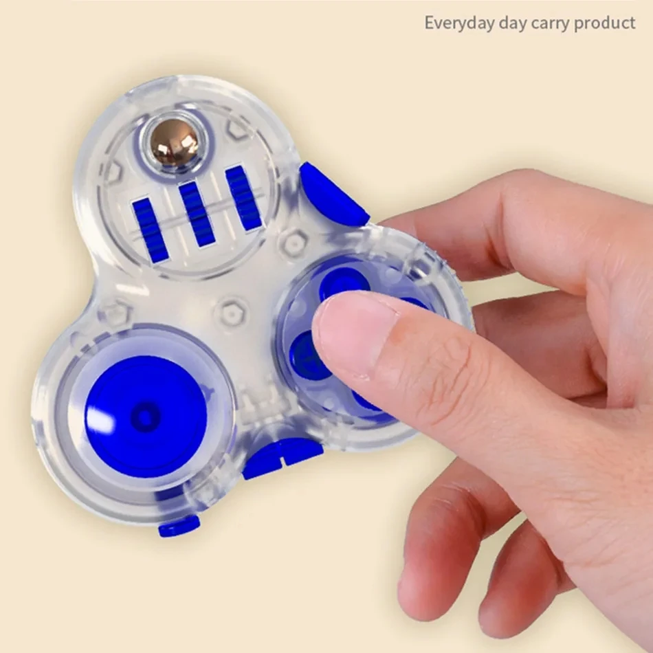 Qiyi 스트레스 방지 큐브, 손가락 큐브 장난감, 무한 매직 큐브, 릴리프