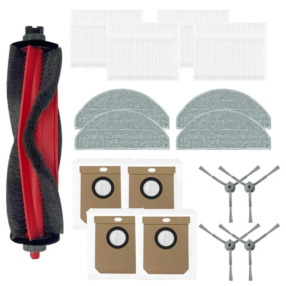 Main Side Brush Filter Mop Cloth Dust Bag For Deerma S30 / For DEM-S30 Home Appliance Parts Household Accessories