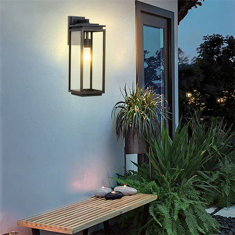 DEBBY Contemporary  LED Outdoor Wall Lamps Electric Simplicity Waterproof Balcony Hallway Courtyard Villa Gate Hotel