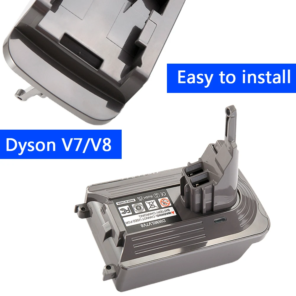 

EID Adapter Suitable for Dyson V7 & V8 Convert for Dewalt 20V Batteries, for Dyson V8 V7 Vacuum Cleaner Animal, Motorhead Pro, T