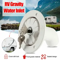 Fresh Water Locking Inlet Hatch Filler Cap Set for Caravan Motorhome Camper UK RV Accessories Filler Neck Caravan Accessories