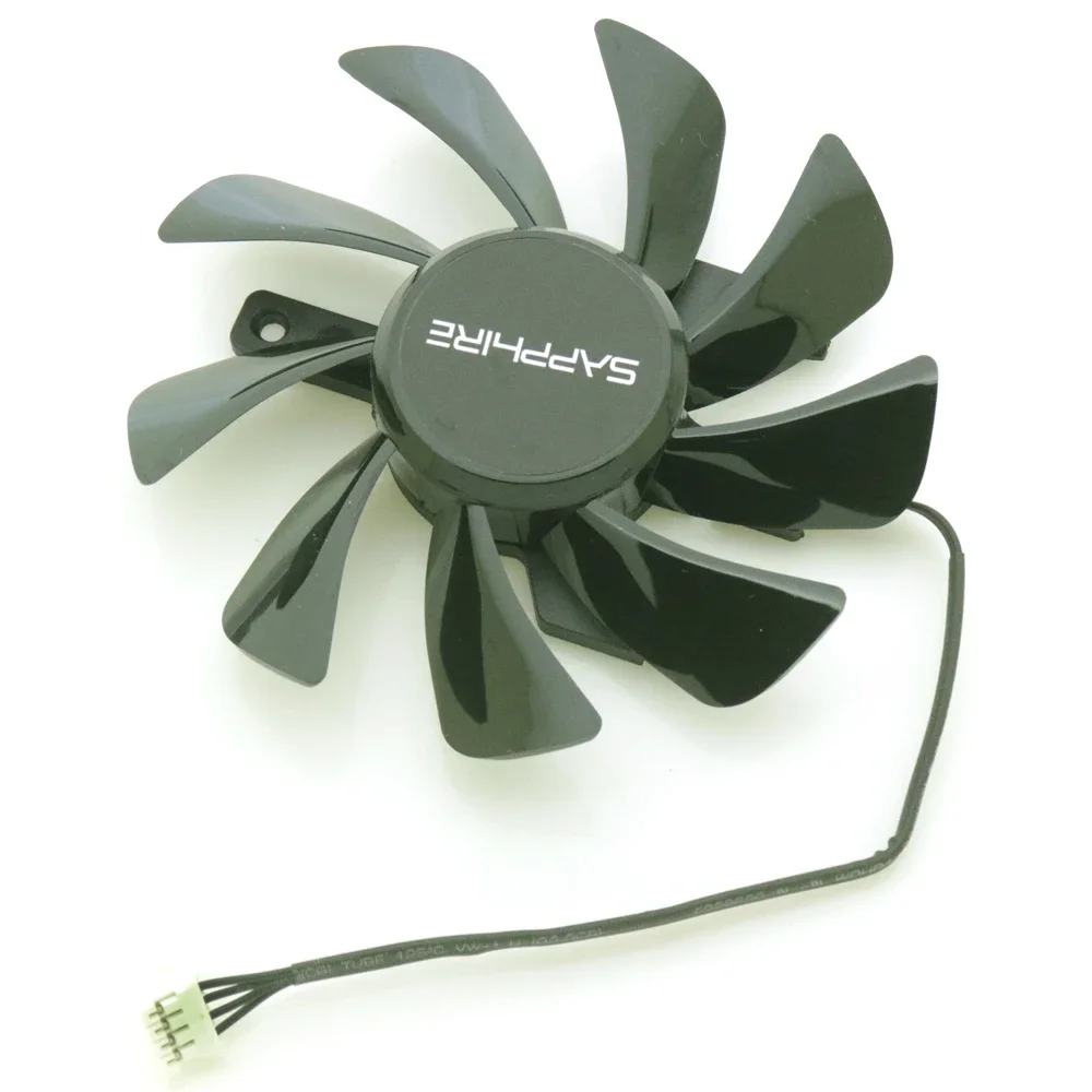 T129215SU 12V 0.50AMP 4Pin 85mm VGA Fan For Sapphire RX570 470D ITX OC R9 370 Graphics Card Cooler Cooling Fan