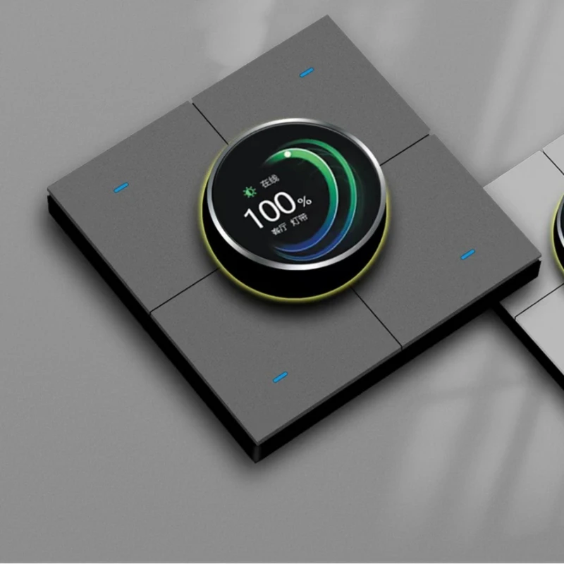 

Doodle smart 1.28-inch multi-functional smart home panel supports two-way relay dimming and color matching