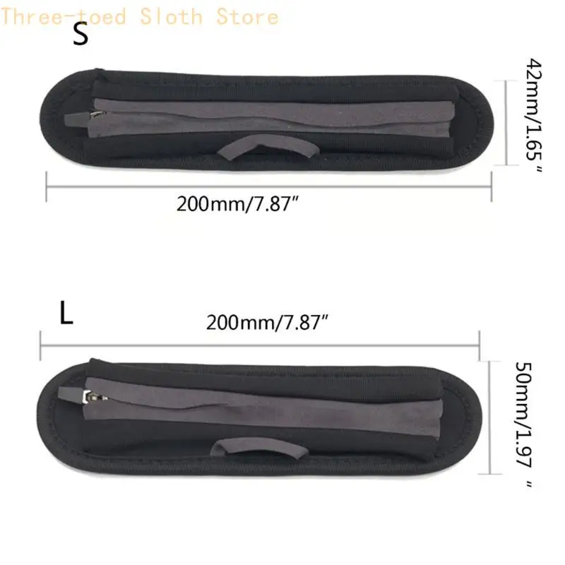 Bequemer Stoff-Stirnbandbezug für QC25 QC35II QC45 SOLO3, Schutz-Reißverschluss-Kissen, leicht zu wechseln und zu reinigen E74A – Detail 6
