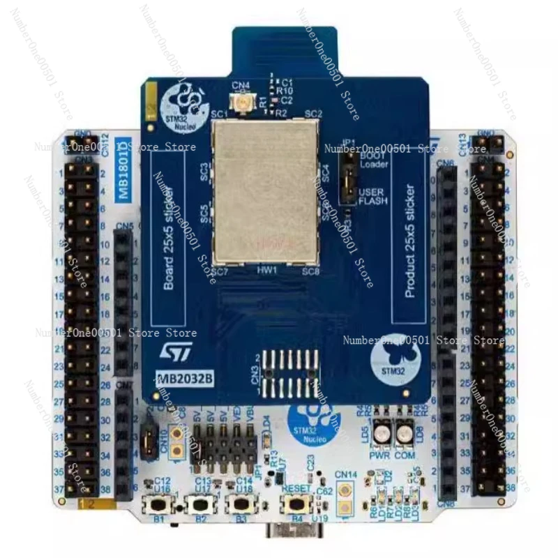 

STM32WB09KE Макетная плата Bluetooth-радио со сверхнизким энергопотреблением