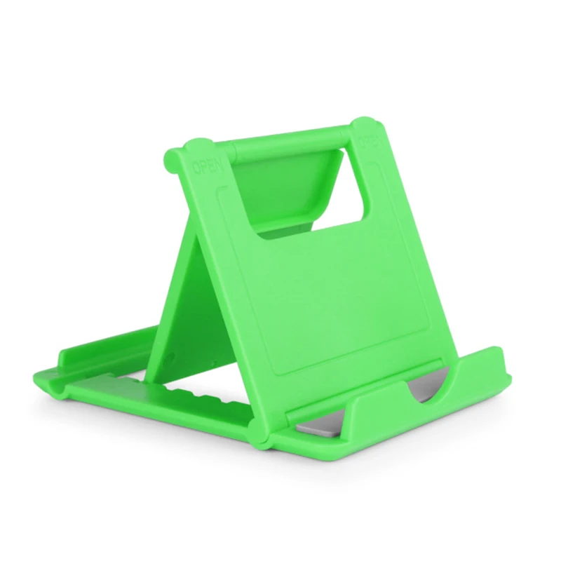 Universal Foldable Tablet Holder ABS Adjustable Angles Desktop Stand Support For Ipad Mobile Phone 6 Optional Colors
