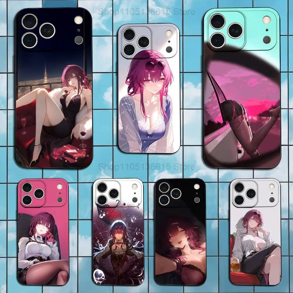 

Cool And Charming K-Kafka Phone Case For iPhone 17,16,15,14,13,12,11,Plus,Pro Max,XS,X,XR,SE,Mini,8,7,Soft Silicone Black Cover