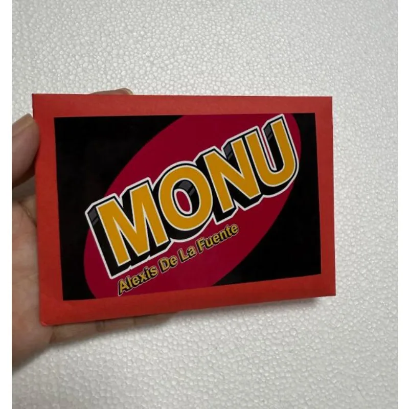 Alexis De La Fuente의 MONU 닫기 수행자 마술 트릭 특수 효과 초보자 환상 정신주의 거리 마술 소품 마술사