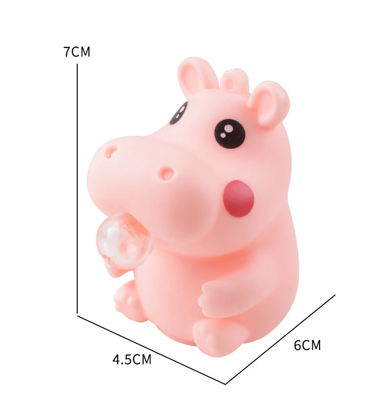 Jouets à presser relaxants et créatifs, bulle de vache mignonne, pincement drôle, soulagement du Stress, ornements d'aération, animaux en caoutchouc souple, jouets non stressés