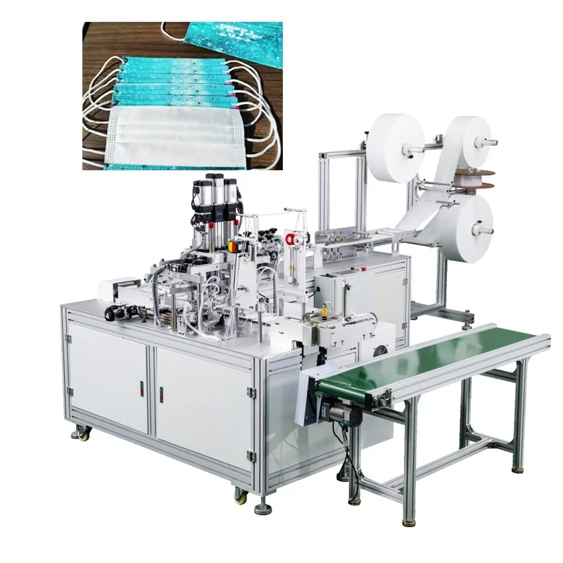 YUGONG Factory New Design Surgical Maskes Making Machine Non Woven Machine Masque Automatic KF94/FFP2 3D Fish Maskes Machine