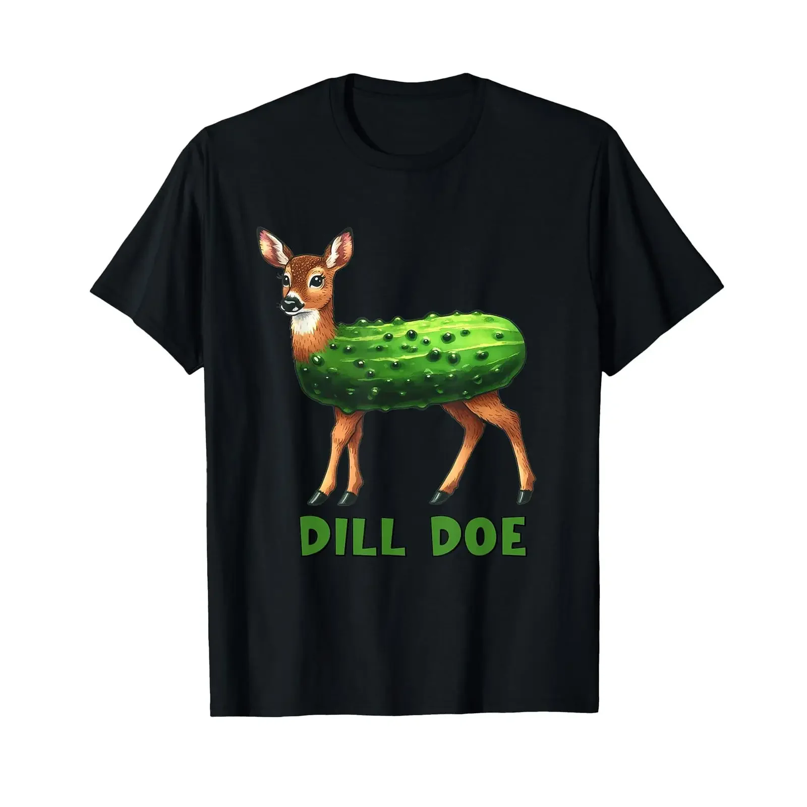 Dill Doe Funny Adult Humor Inappropriate Pickle Women T Shirt vintage Washed Top For Everyday Wear Comfortable streetwear