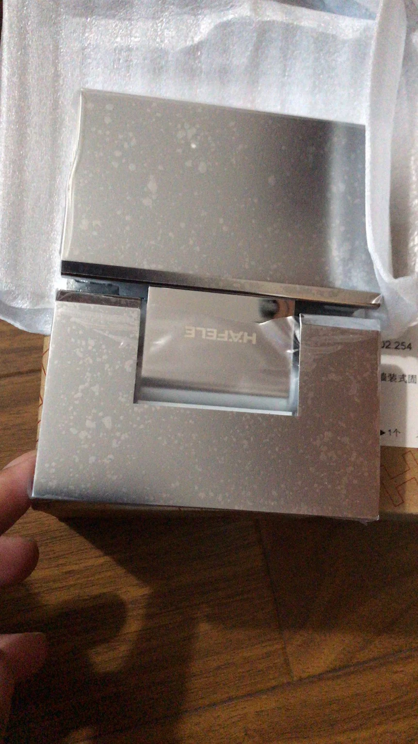 

180 degree bathroom glass door clip all copper frameless partition 981.51.032/031 mirror bright