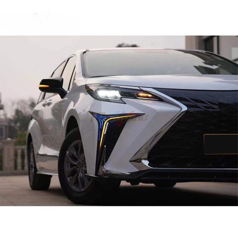 High quality V1 Facelift Tuning Restyling  car bumper body kit  2021 for Toyota Sienna  bodykit