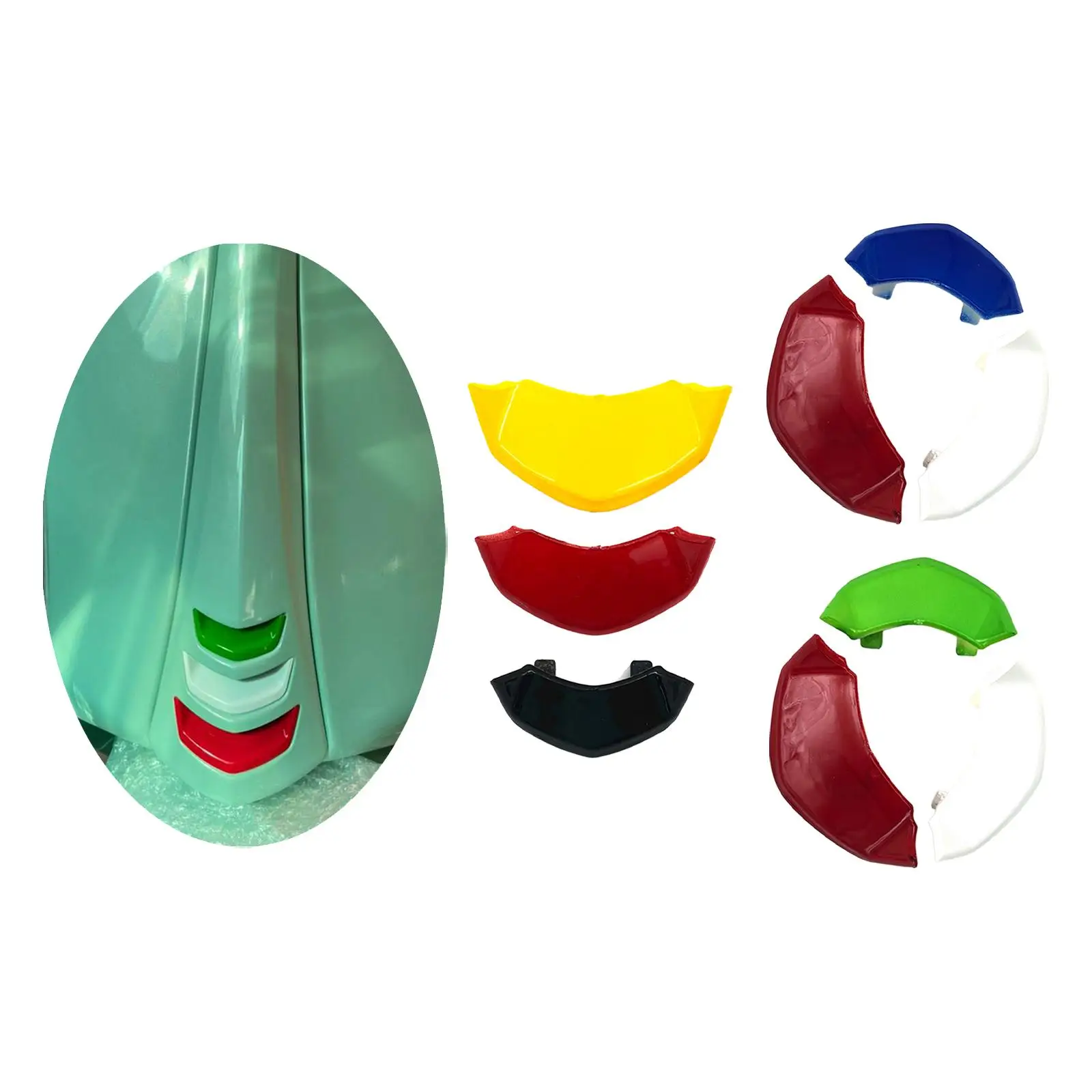 

Motorcycle Front Triangle Decoration Cover/ Tie Cover Replaces/ / High Performance /Accessories /Premium Grille Clips