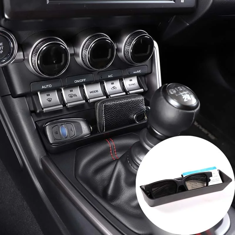 Car Gear Front Storage Box For Toyota 86/Subaru BRZ 2022 Central Control Tray Holder Stowing Tidying