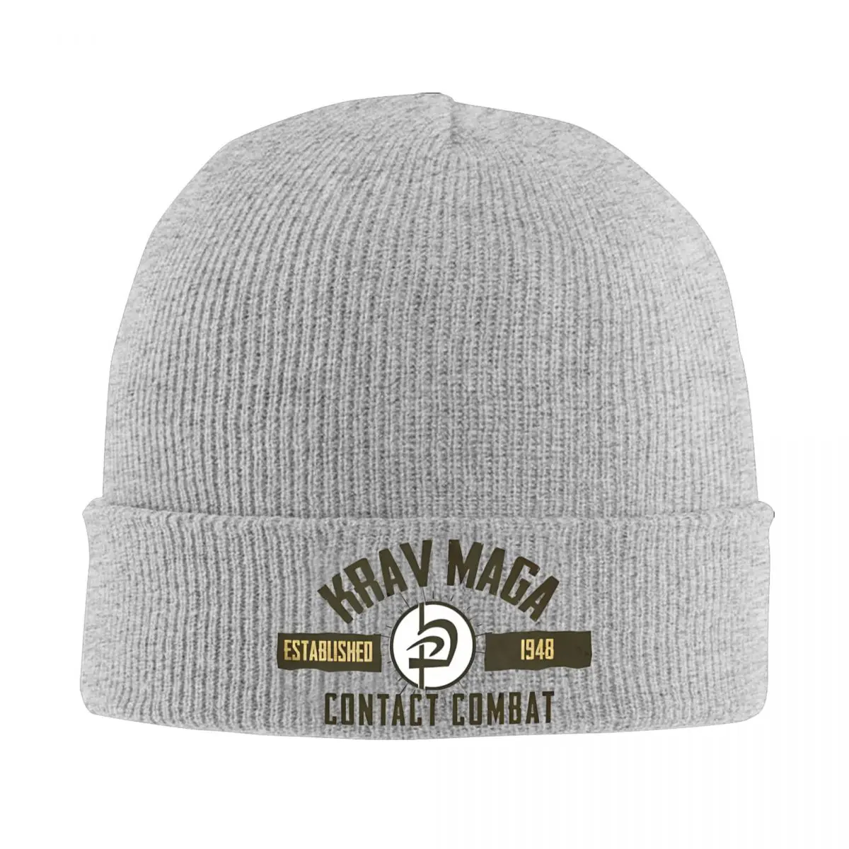 Cool Krav Maga Design Knit Hat Beanie Winter Hat Warm Unisex Hip-hop Caps for Men Women Gift