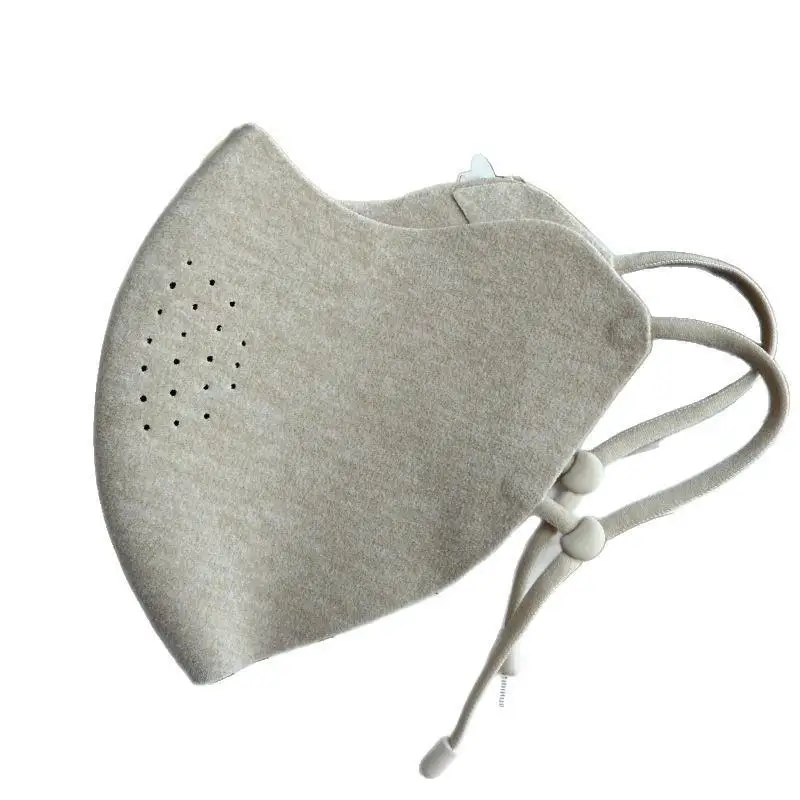 3D Warm Face Mask Thermal Fleece Lined Adjustable Earloop Breathable Winter Mask for Hiking Running Daily Use