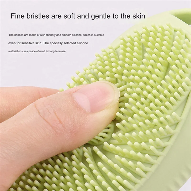 Bouteille rechargeable de voyage en Silicone AA20, brosse de nettoyage du visage, bouteilles de shampoing portables, Lotion, conteneur de cosmétiques, voyage