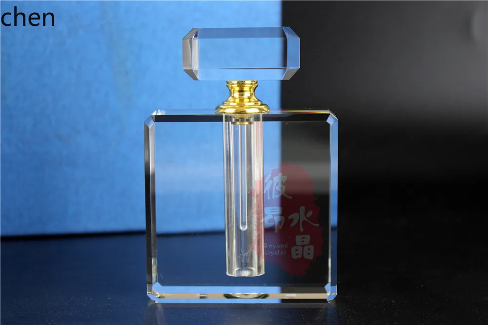 HXL Creative Perfume Crystal Essential Oil Bottle Handmade Vanity Table Decoration Container