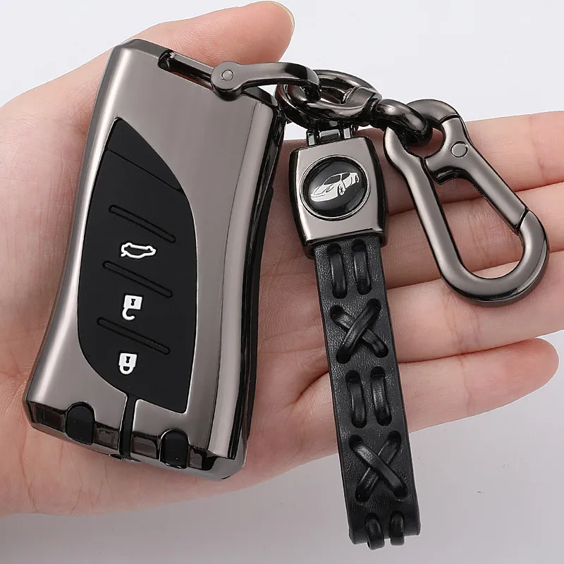 

Car Key Case for Lexus rx 300 330 350 400h is 250 200 lx 470 570 gx 460 470 ct 200h IS ES GS RX LX GS GX NX 2016 2017 2018 2019